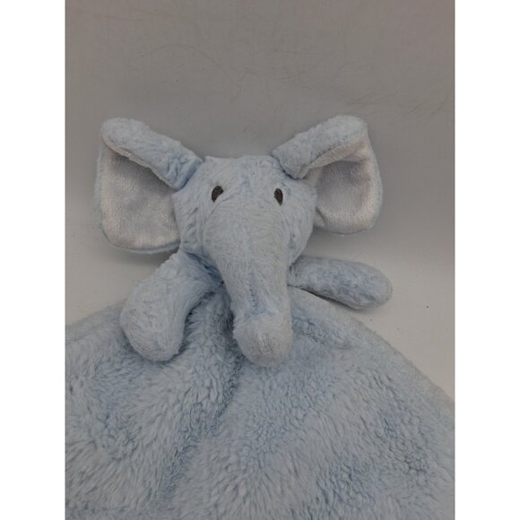 S L Home Fashions Baby Lovey Elephant Security Blanket So Dreamy Blue Plush - Picture 2 of 11